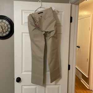 The Limited Drew Fit khaki dress pants